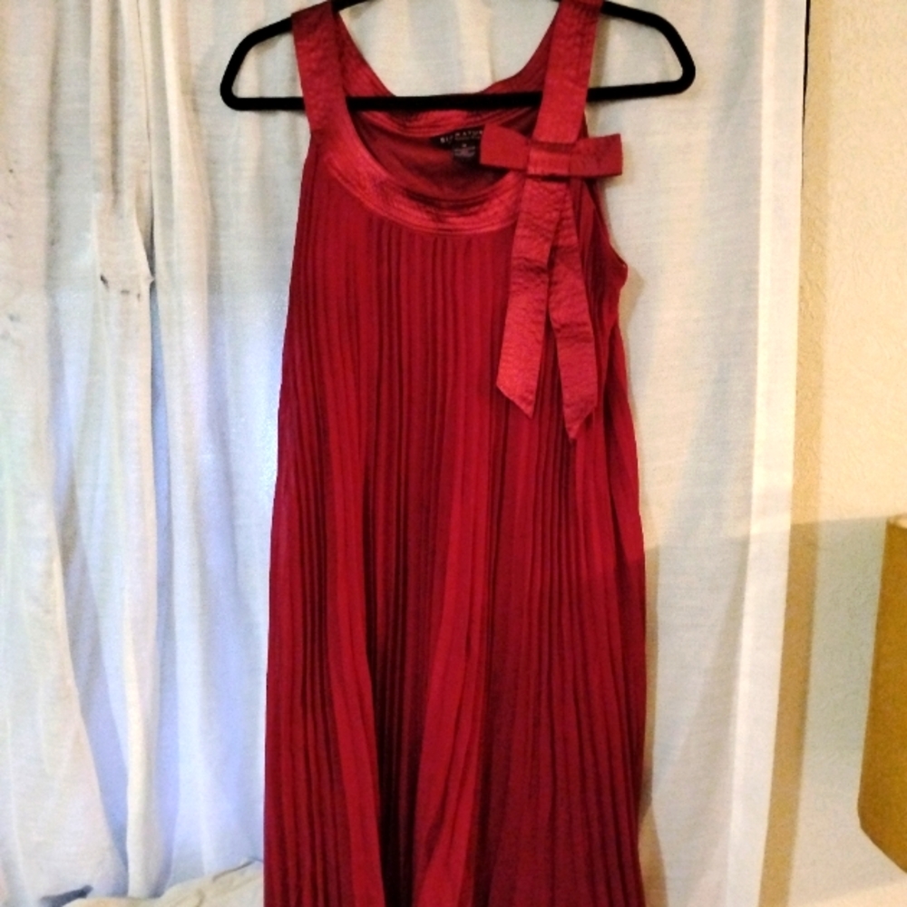 Signature by Robbie Bee Maroon dress